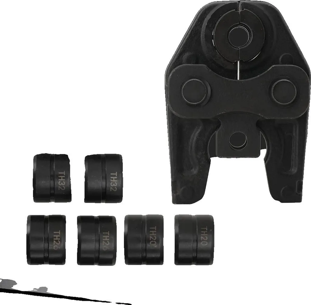 Pince à sertir ergonomique haute pression inox pour raccords type TH