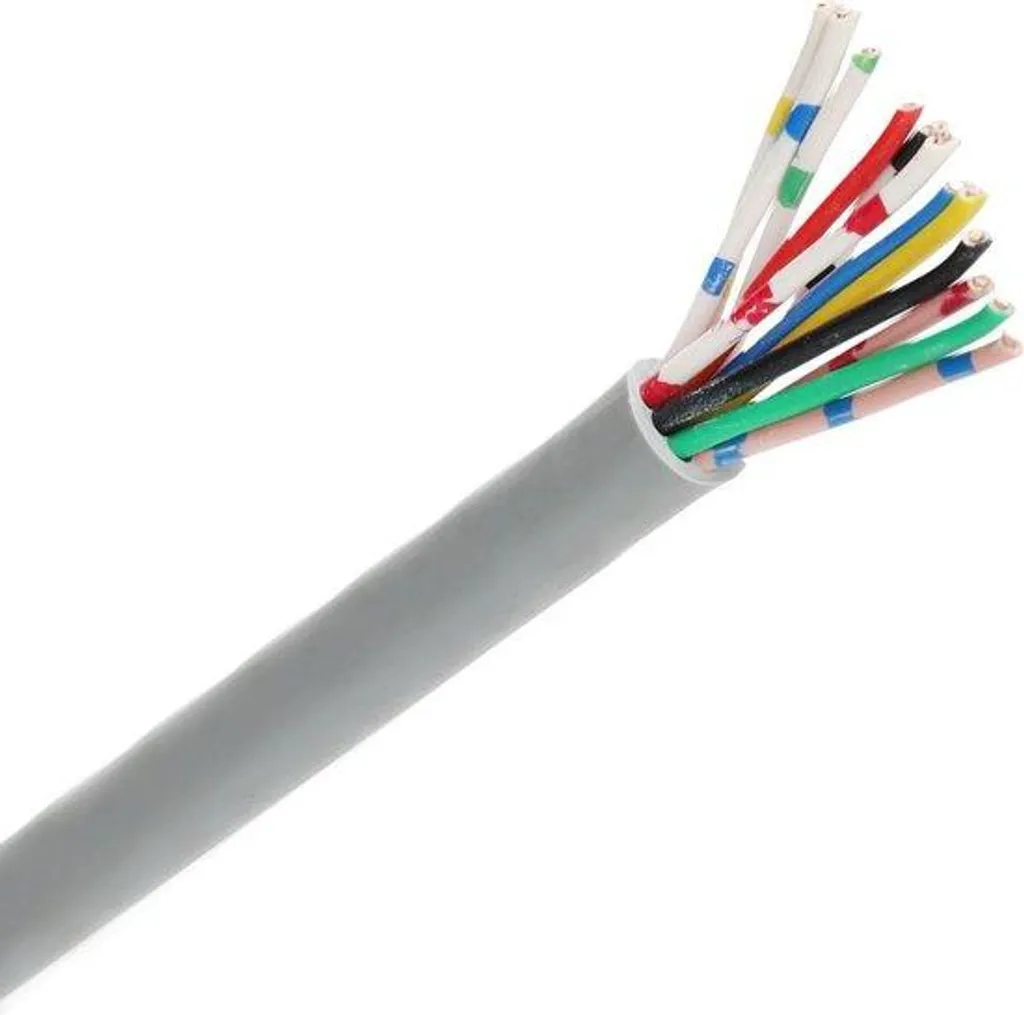 Câble de signal dynamique pour systèmes d'alarme et contrôle - 100m 12x0,8