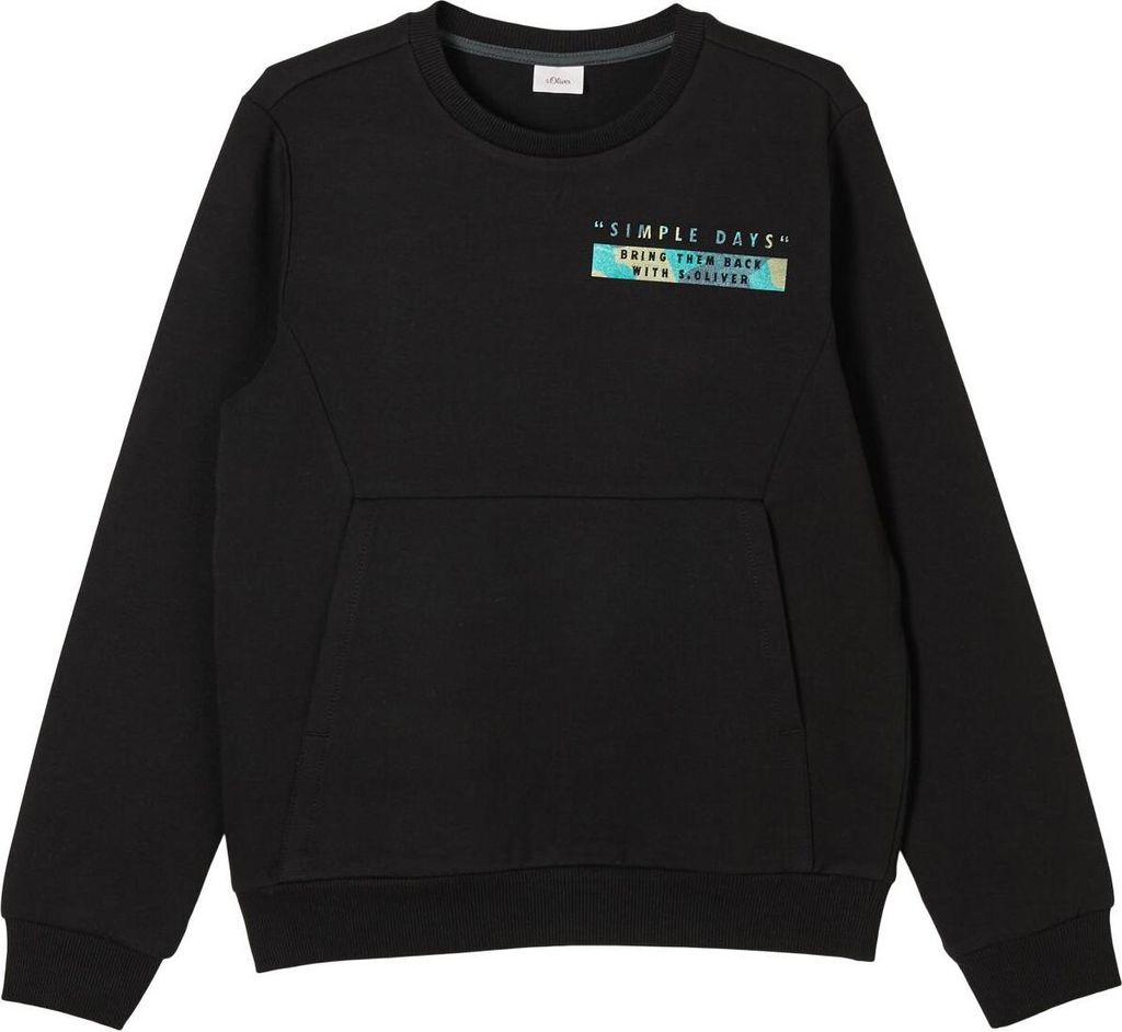 S. Oliver Sweatshirt langarm BLACK M