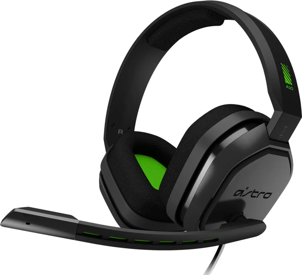 Casque ASTRO A10 avec Micro Flexible et Structure Ultra-Durable Gris Vert - 2