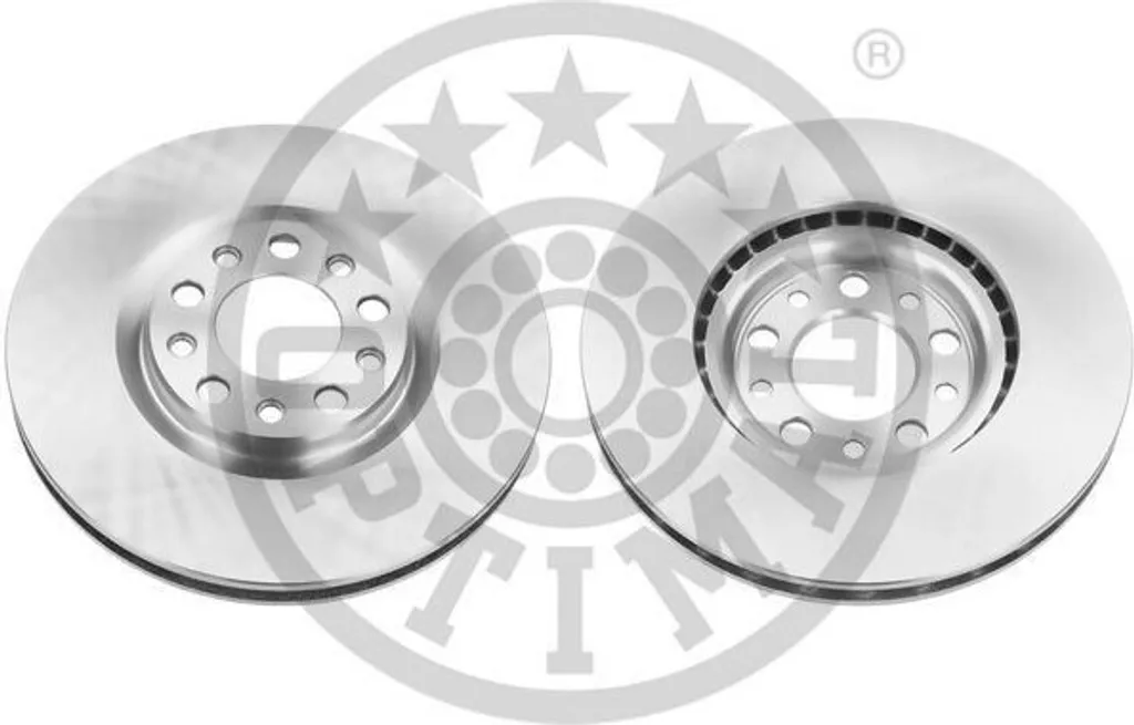 Paire de Disques de Frein Ventilés pour FIAT 500X BS-8664C 305mm