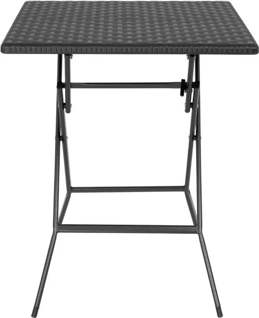 Table pliante noire Bolero : la solution solide pour petits espaces - 2