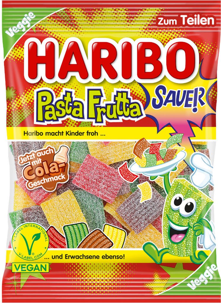 HARIBO 10054431 HARIBO Pasta Frutta Sauer Fruchtgummi 160,0 Image du produit 