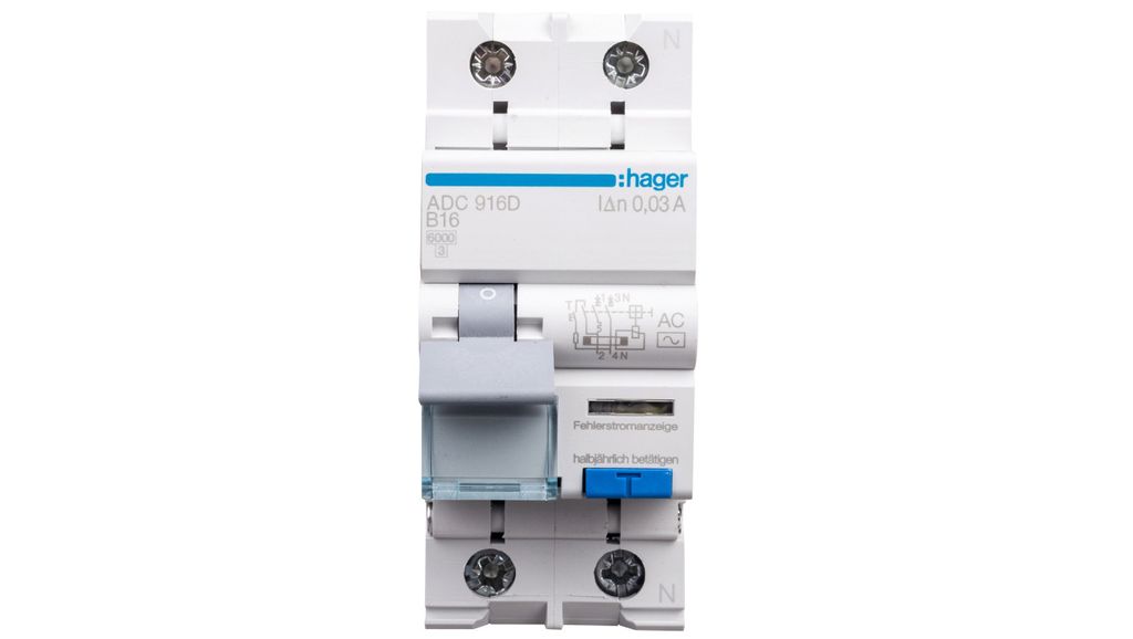 Hager ADC916D, 240 V Obrázek produktu 
