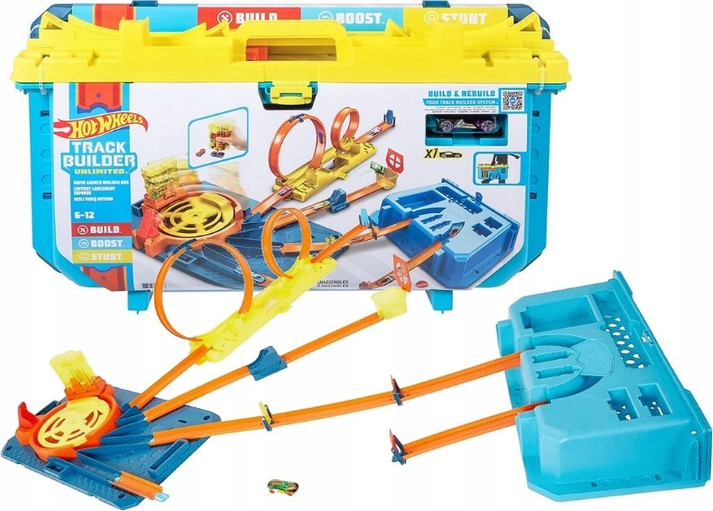 Hot Wheels Track Builder GVG11, Zestaw pojazdów i torów, 6 Zdjęcie produktu 