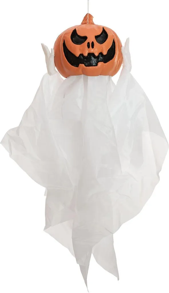 Fantôme citrouille Halloween animé 110 cm pour décor effrayant - 3
