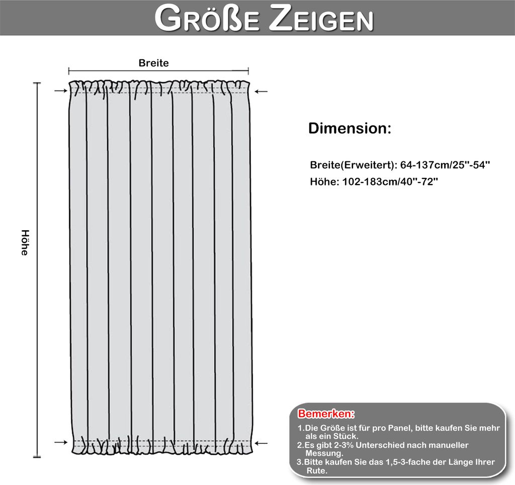 Türvorhang Fenster Insektenschutz Voile Einfacher Stil Produktbild 3