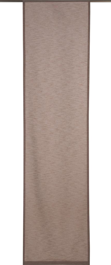 Flächenvorhang - Braun - 60 x 245 cm