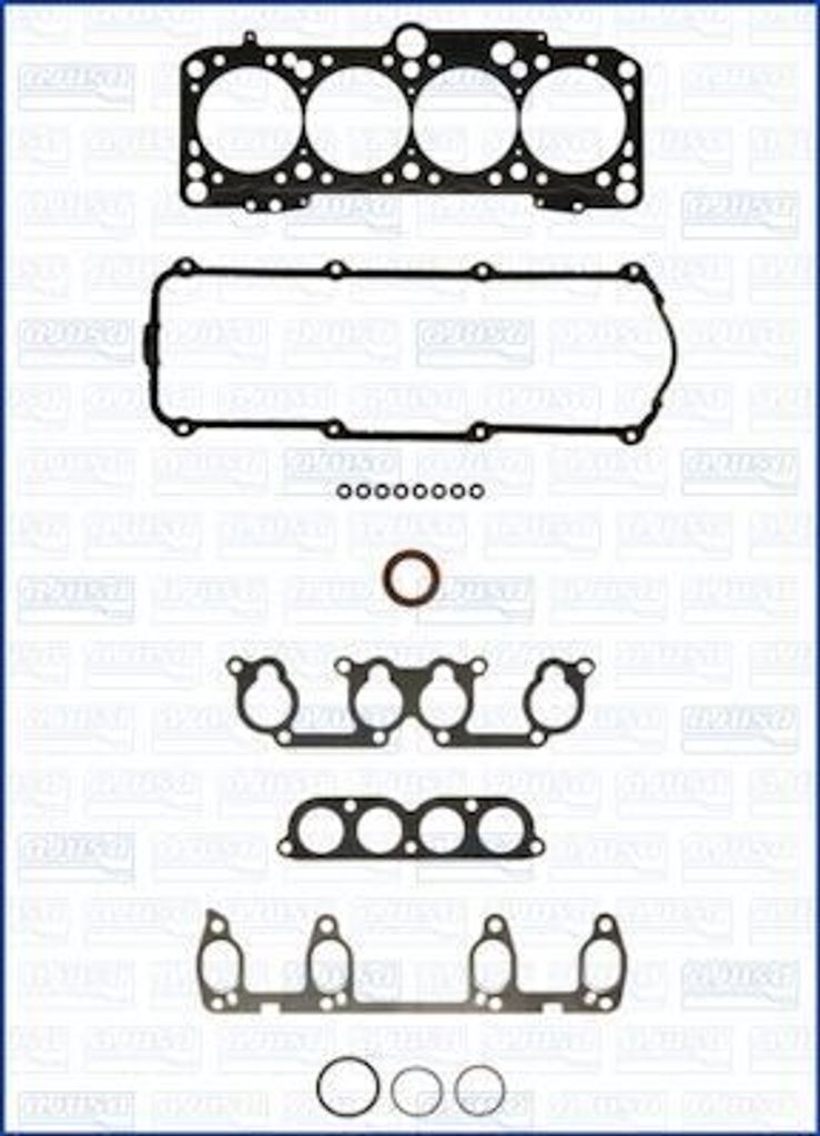 AJUSA 52162600 Zylinderkopf Dichtungssatz für VW GOLF III (1H1) Golf IV Cabrio (1E) Golf III Cabrio (1E7) GOLF III Variant (1H5) PASSAT (3A2, 35I)