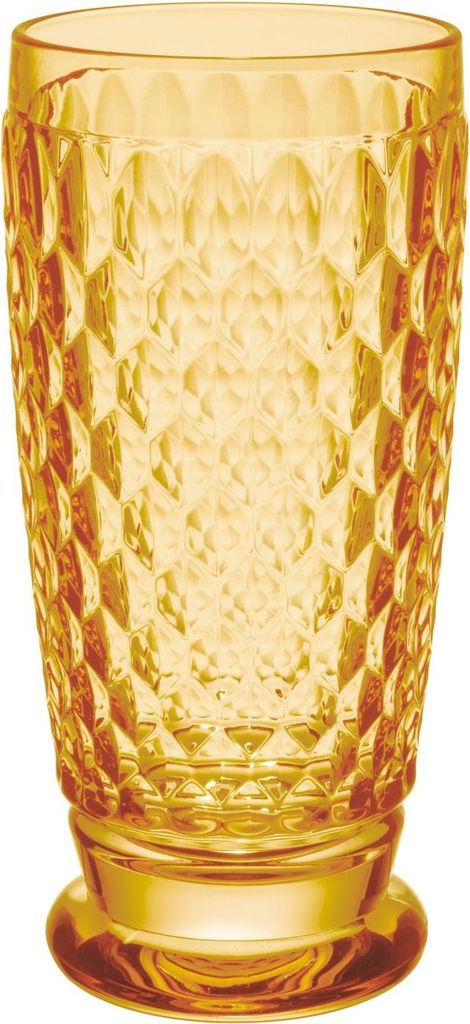 4er Set Boston Saffron Longdrinkglas gelb 300ml H. 16,2cm Villeroy & Boch