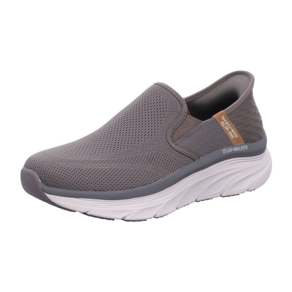 Skechers Sportliche Slipper D'Lux Walker Herren 31353431333133 Braun 41 EU