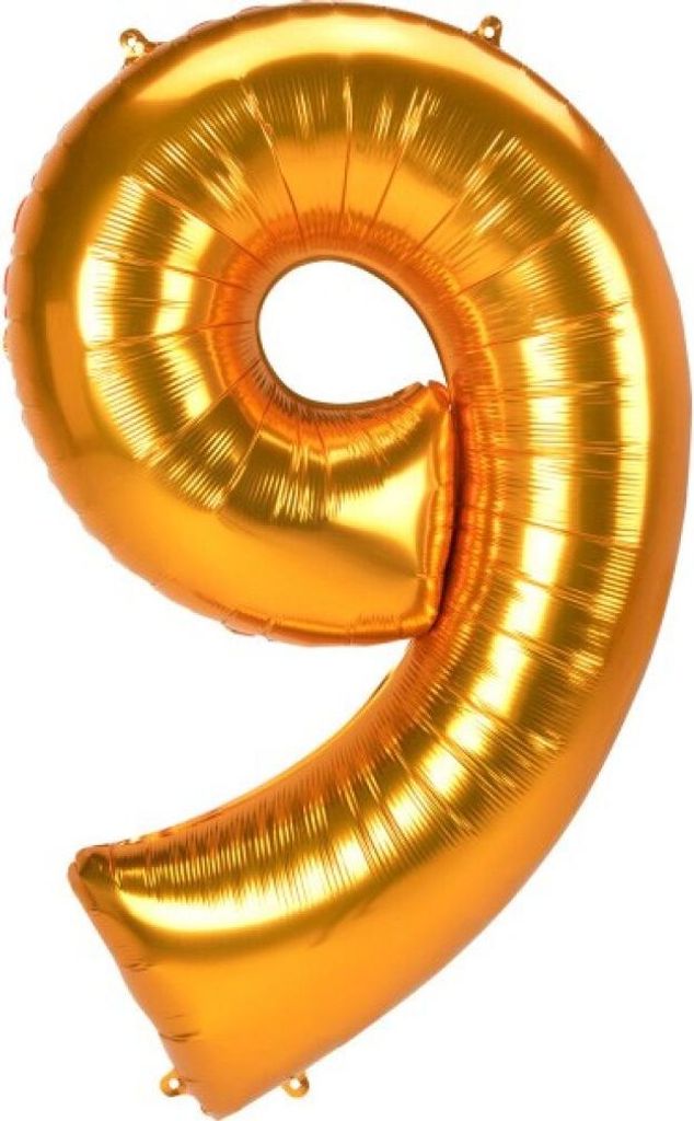 Amscan 3891811, Spielzeugballon, Folie, Gold, Anzahl, 83 cm, 3 Stück(e)