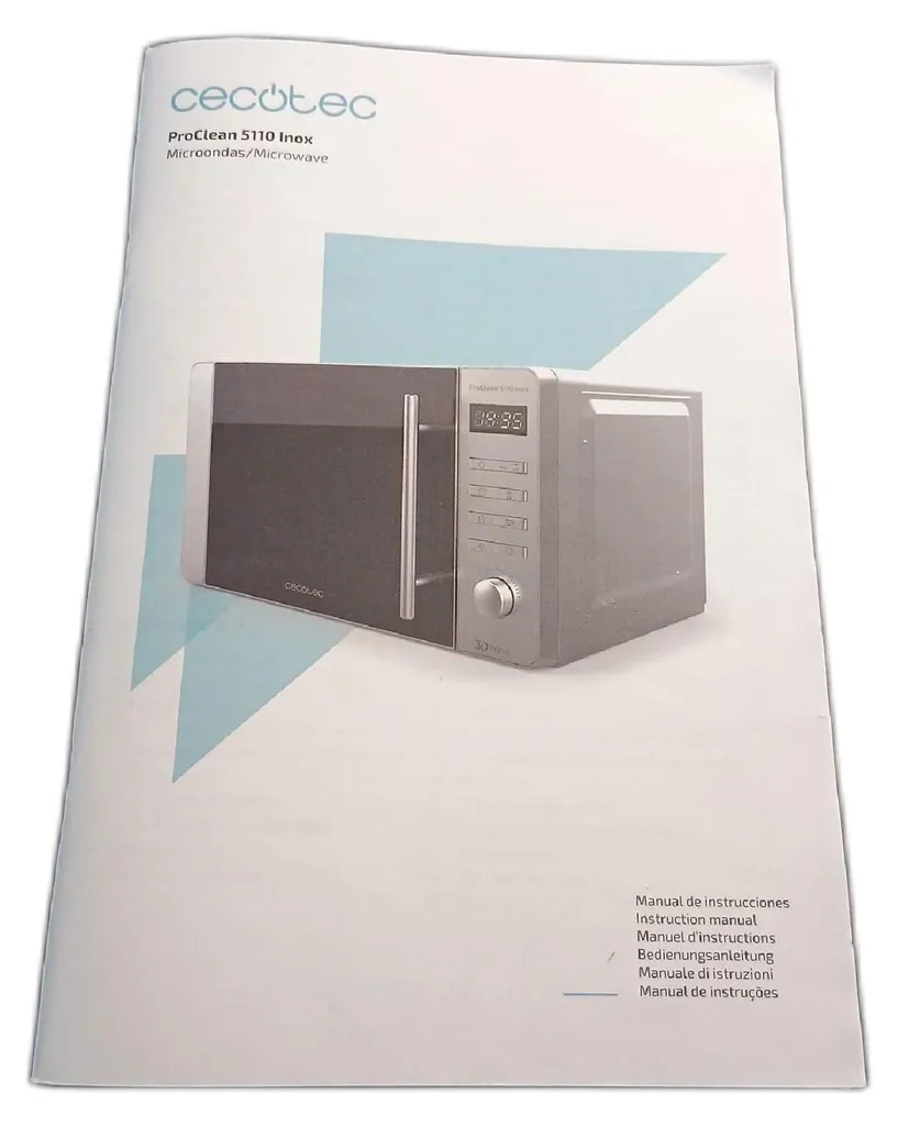 Micro-ondes avec Grill Cecotec ProClean 5110 Inox 20L 700W Performance - 16