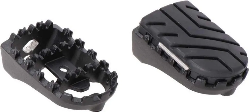 Paire de Repose-pieds Moto ION Argent Sw-Motech XL700V et X-Cape 650