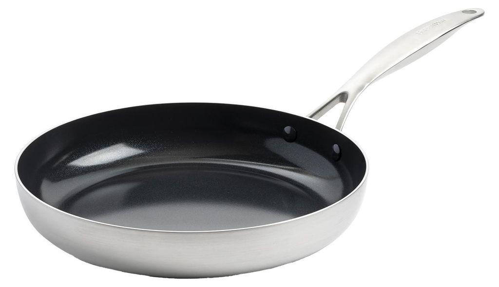 GreenPan Geneva 28cm Bratpfanne Edelstahl langlebig Produktbild 