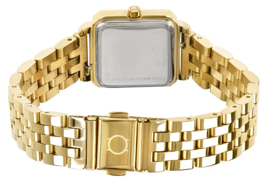 Montre Homme Ol9713Bg42L : Boîtier Doré et Bracelet Cuir Véritable
