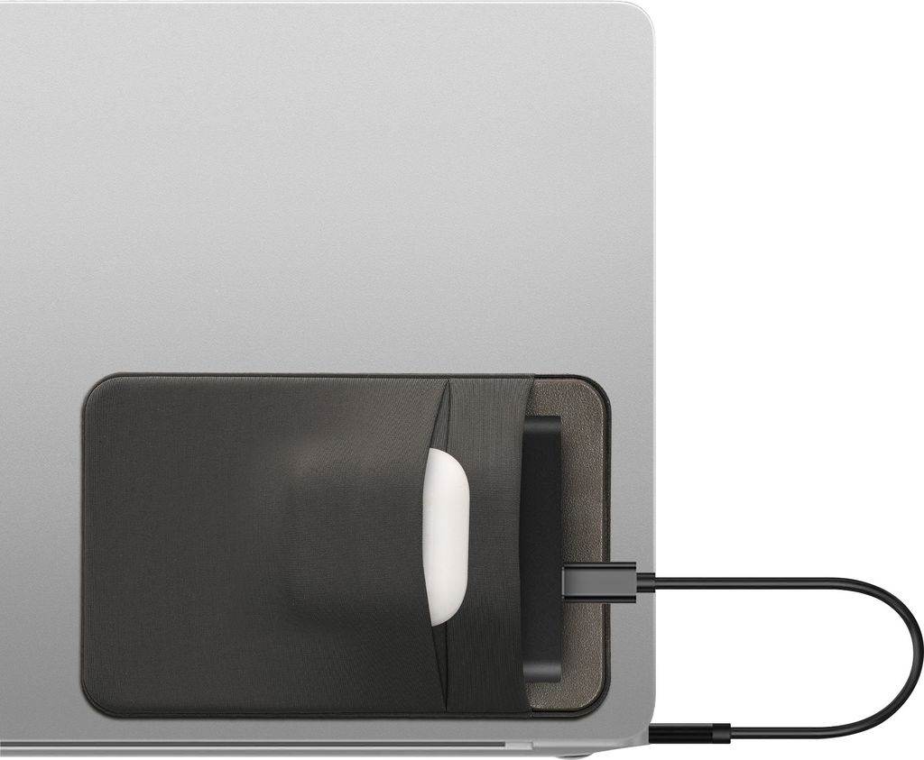 kwmobile Tasche kompatibel mit SanDisk Portable SSD, Samsung T7, Crucial X8, HDD - Halterung für externe SSD Festplatte - 13x8cm - Elastisches Case