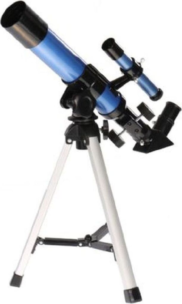 Byomic Junior Teleskop 40-400x Astronomie Einsteiger Blau Produktbild 