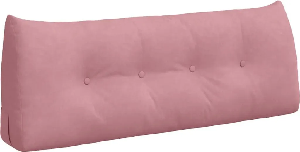 Coussin Dossier Ergonomique Rose 120 cm : Fini le Mal de Dos au Lit
