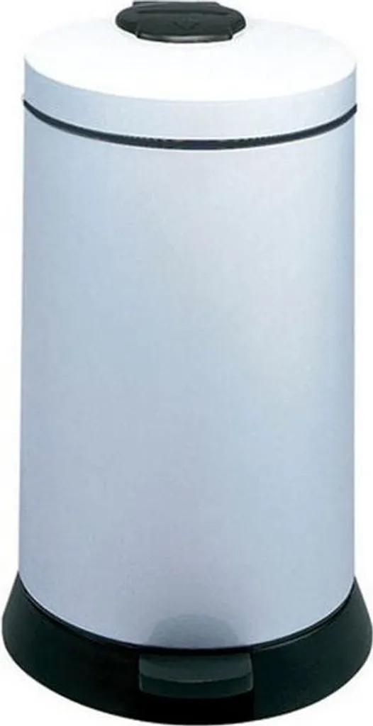 Rossignol Magic - Poubelle 20 Litres Blanche au Design Minimaliste Moderne