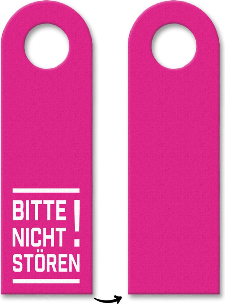 3x Bitte nicht stören! Türhänger Türanhänger Türschild Schild an der Türklinke