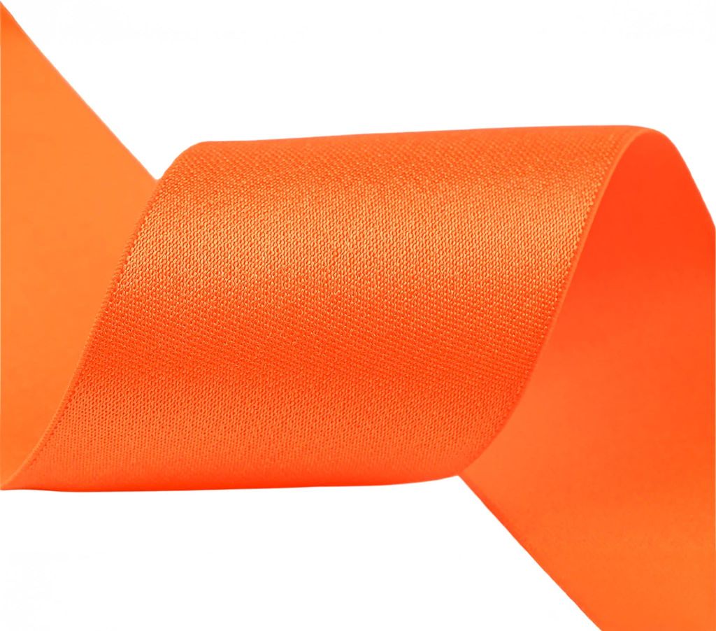 Glanz-Satin Gummiband 2m x 5cm Gummilitze 50mm f. Gürtel Kleider Blusen