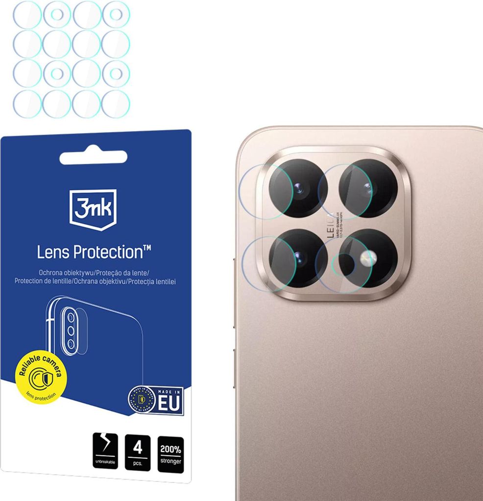 Objektivschutz für Xiaomi 15T, 3mk Lens Protection, 4 Sätze