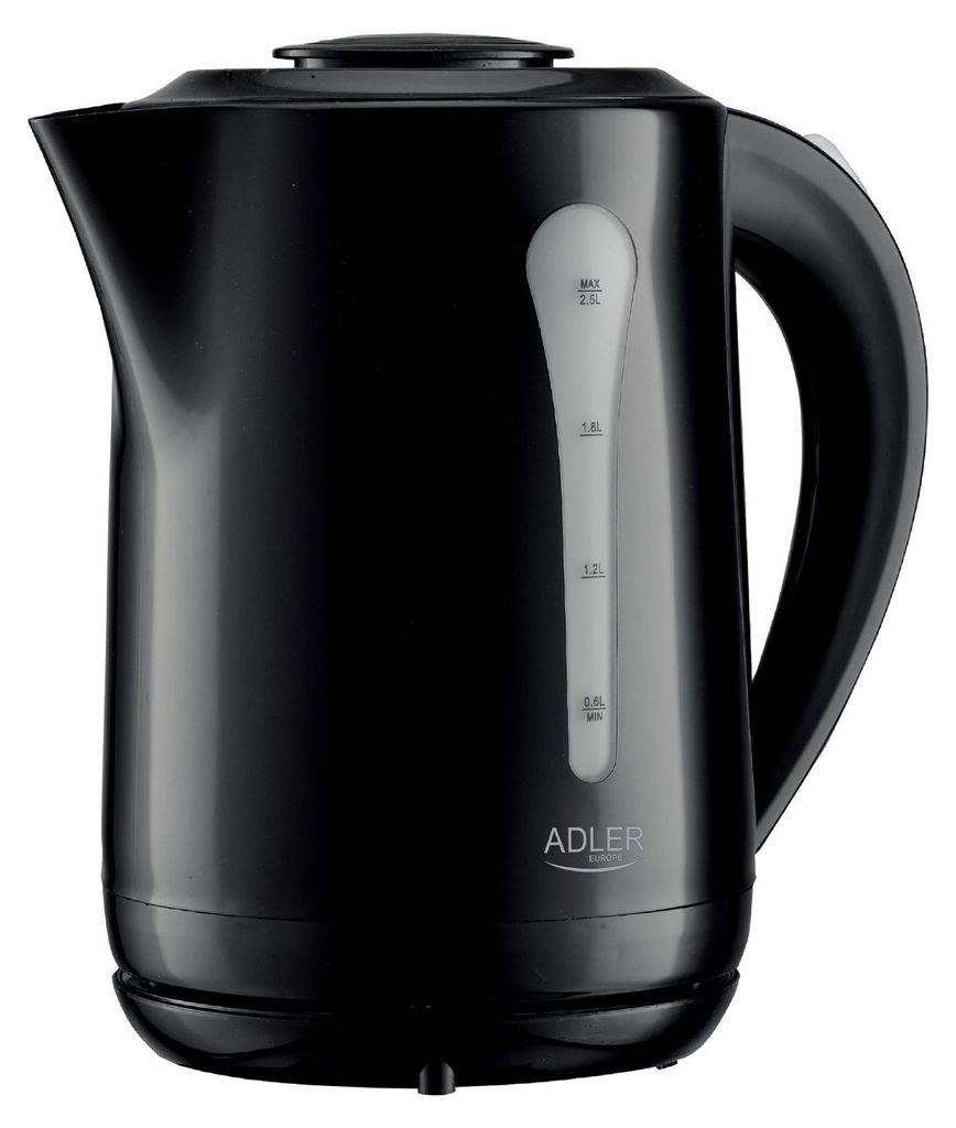 Adler AD 1244b Wasserkocher 2,5L 2200W schwarz Produktbild 