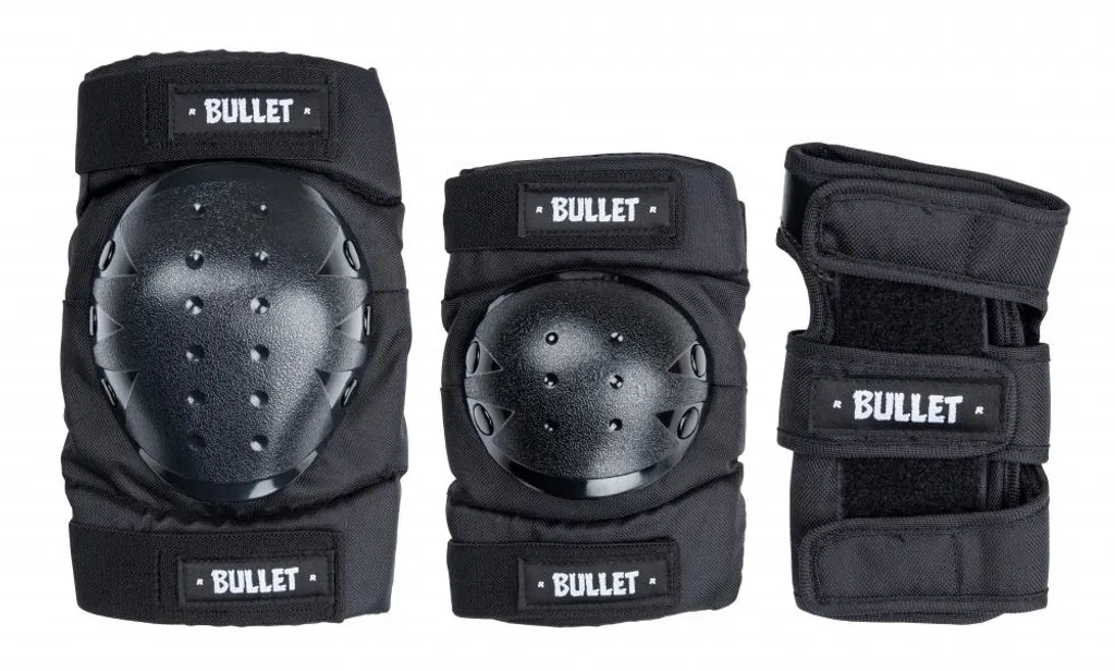 Évitez les blessures sur la glace avec ce kit de protection adulte 3 pcs