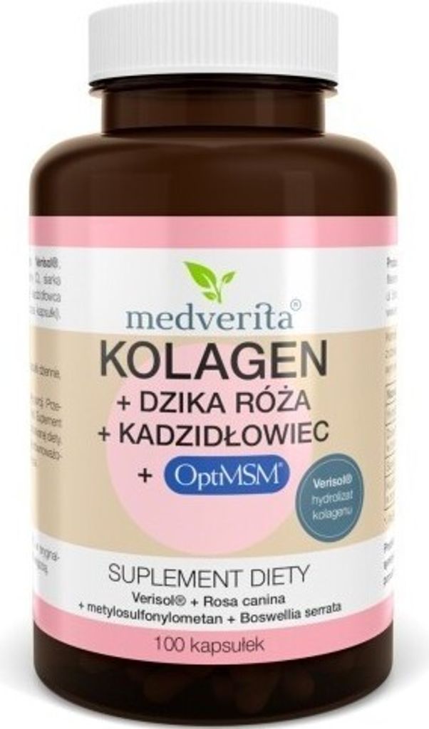 Medverita Rindfleisch Kollagen+ – 100 Kapseln, Haut, Haare & Gelenke