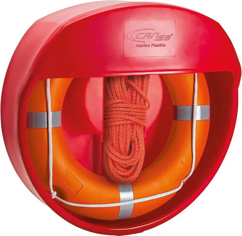 Boîtier pour bouée de sauvetage Can-sb Orange 60-75mm de diamètre