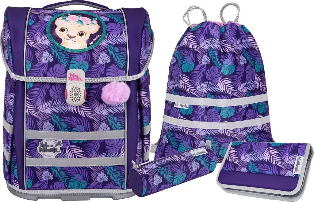 McNeill Ergo Perfecto Set scolaire 5 pièces avec dossier rembourré ajustable