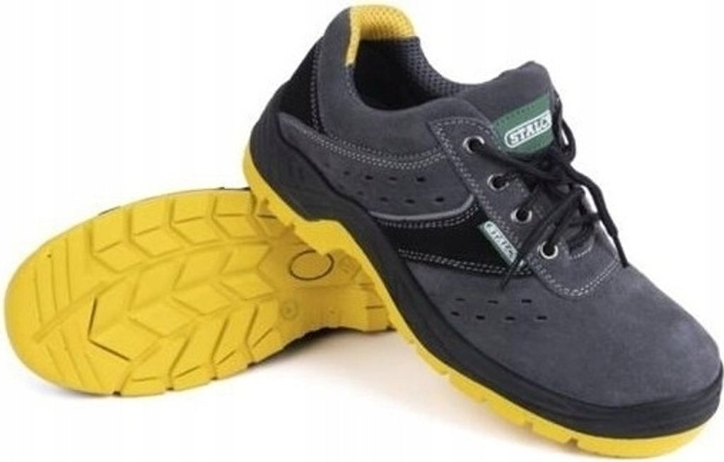 Antistatische Arbeitsstiefel aus Wildleder Größe 42