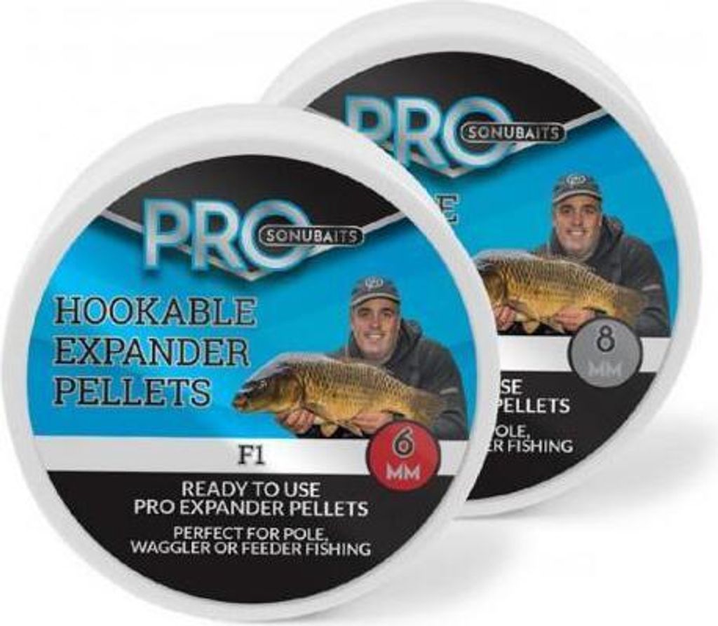 Sonubaits Hookable Expander Pellets 6mm F1