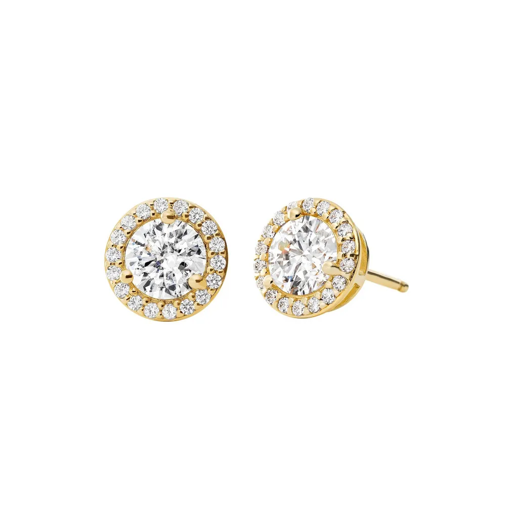 Orecchini Michael Kors MKC1035AN710: Brillantezza Pave in Argento Oro