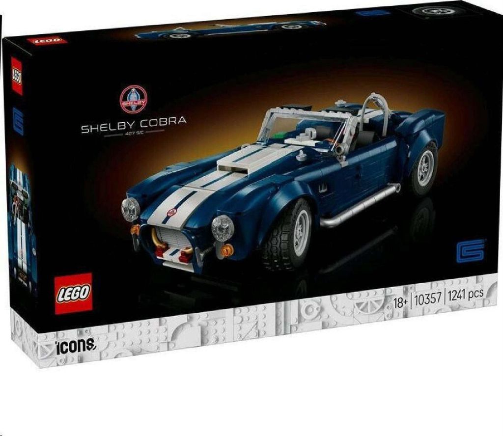 LEGO ICONS 10357 Shelby Cobra 427 S/C Image du produit 