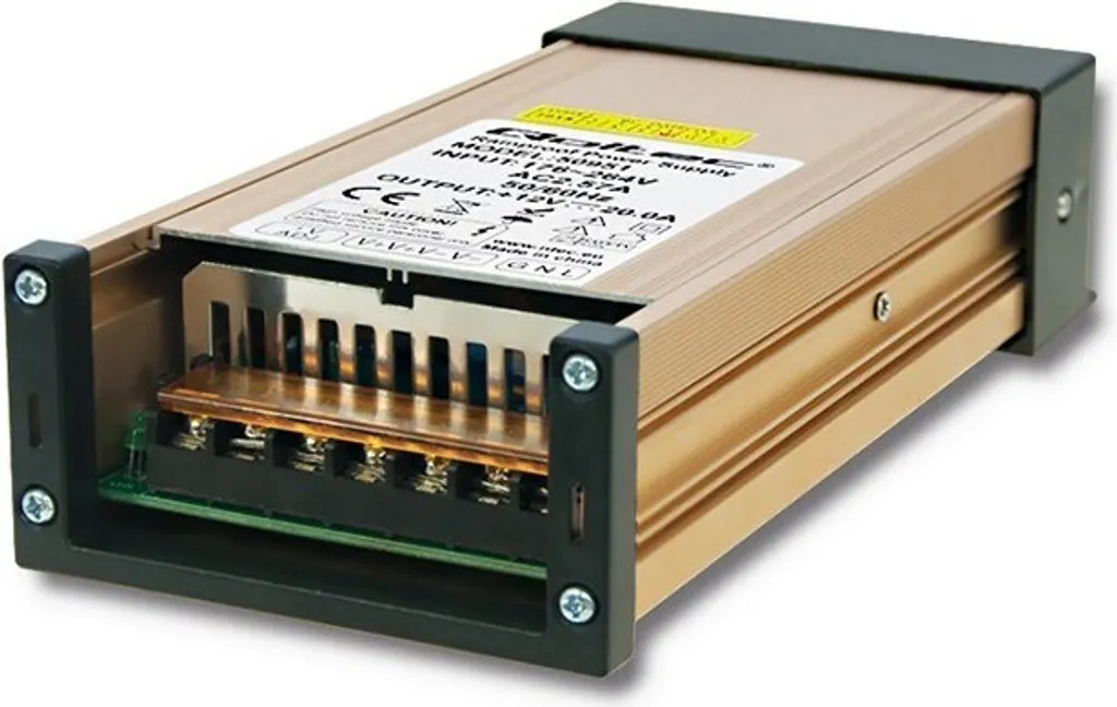Qoltec 50951 Controller LED IP45 20A - Alimentazione Stabile per Light Design
