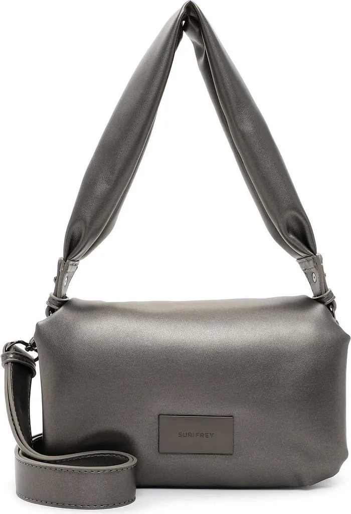 Sac à épaule SFY Kellsey SURI FREY en gris foncé aspect Darksilver souple