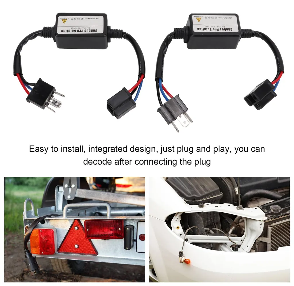 Décodeur LED Compact et Durable à Installation Facile pour Voiture - 18
