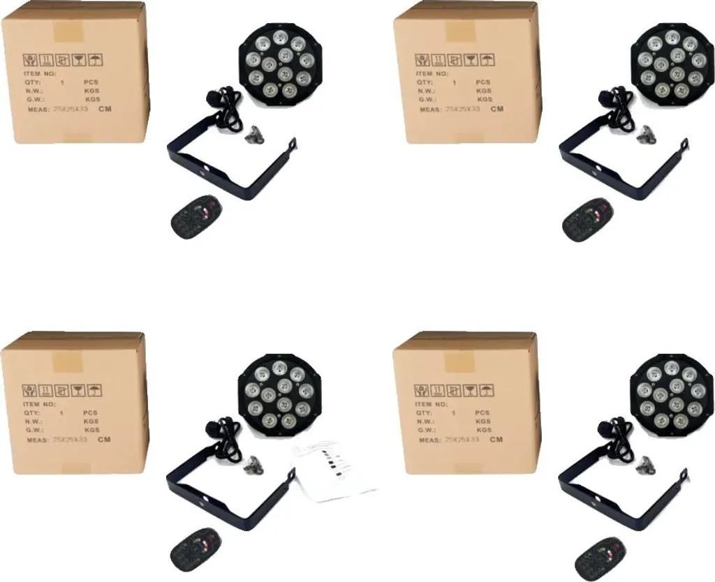 Projecteur de scène LED pour Spectacle et Soirée DJ avec Effet UV