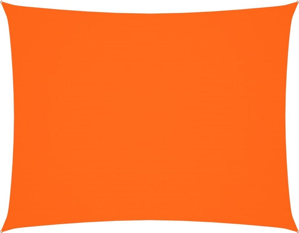 vidaXL Sonnensegel Oxford-Gewebe Rechteckig 3,5x4,5 m Orange