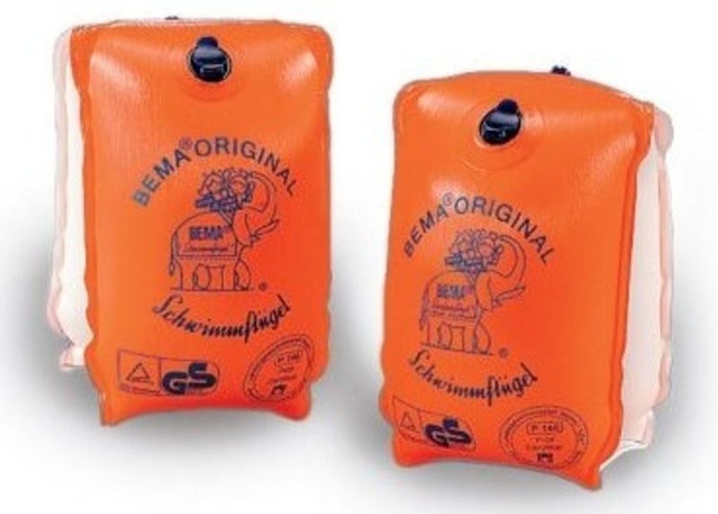 Ali d'acqua BEMA, arancione, taglia 2, oltre 60 kg, da 12 Immagine del prodotto 
