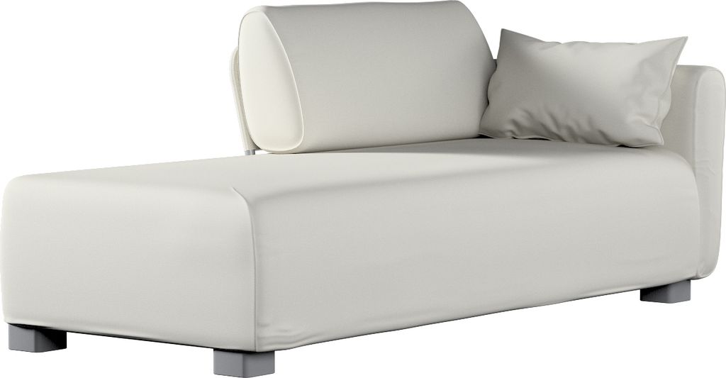 Dekoria Bezug für Mysinge Recamiere Sofa, hellgrau, Sofahusse, Mysinge Recamiere