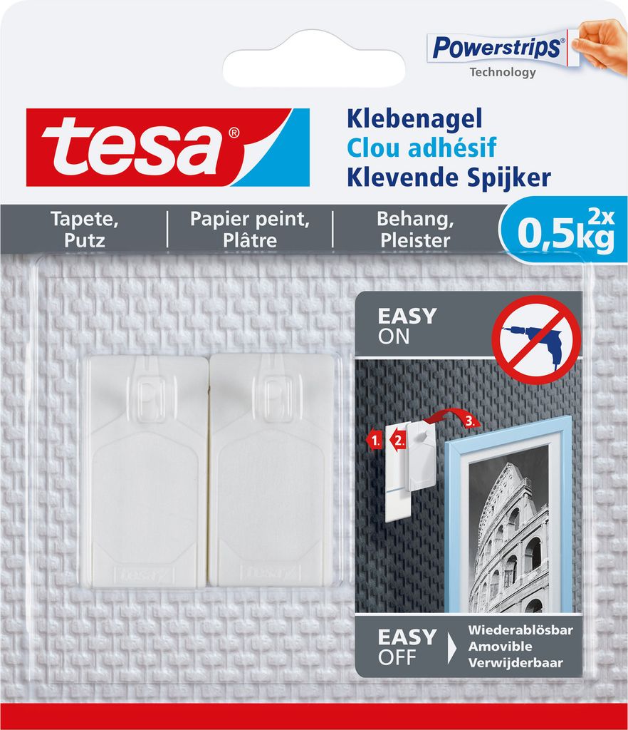 Klebenagel für Tapete und Putz für bis zu 0.5kg Produktbild 