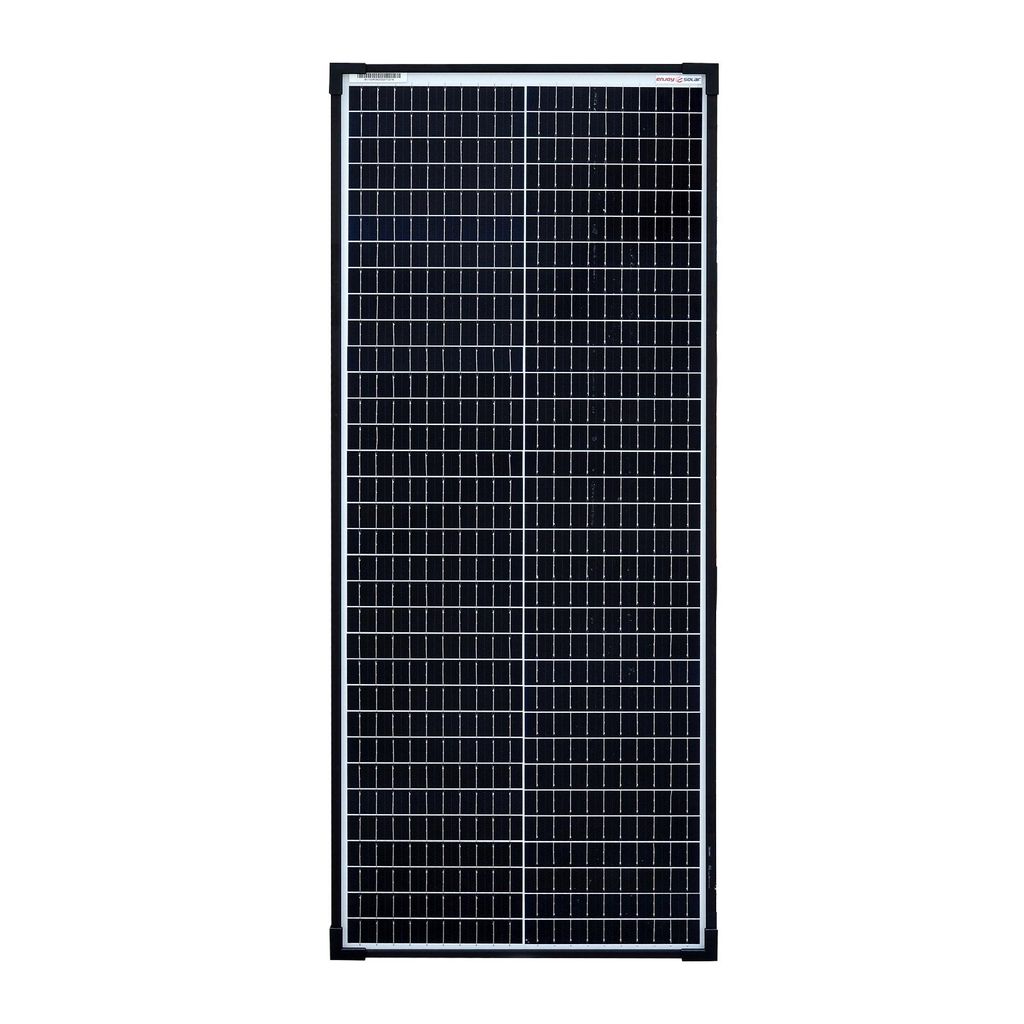 enjoy solar® Solarpanel monokristallines Solarmodul 80W 36V Produktbild 