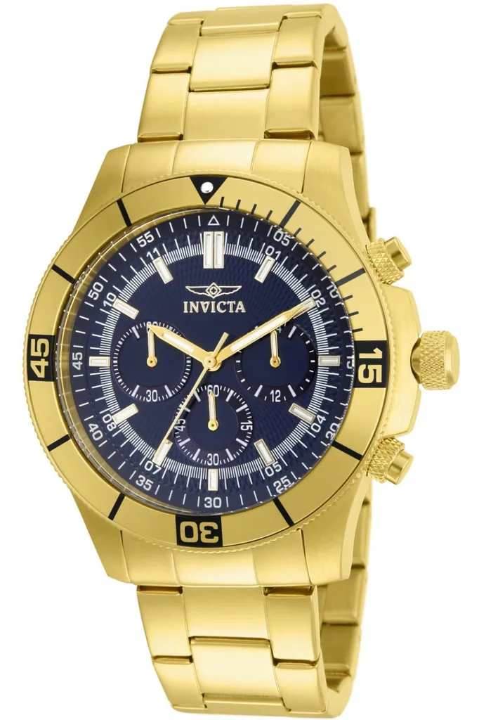 Orologio Invicta 12844 Specialty Men's Chronograph Blue Dial 45mm