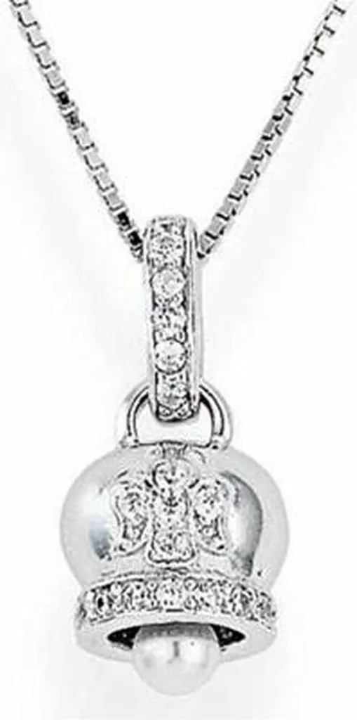 Collier Femme Amen CLPSBABB Idée Cadeau Bijou Argent pour Cérémonie
