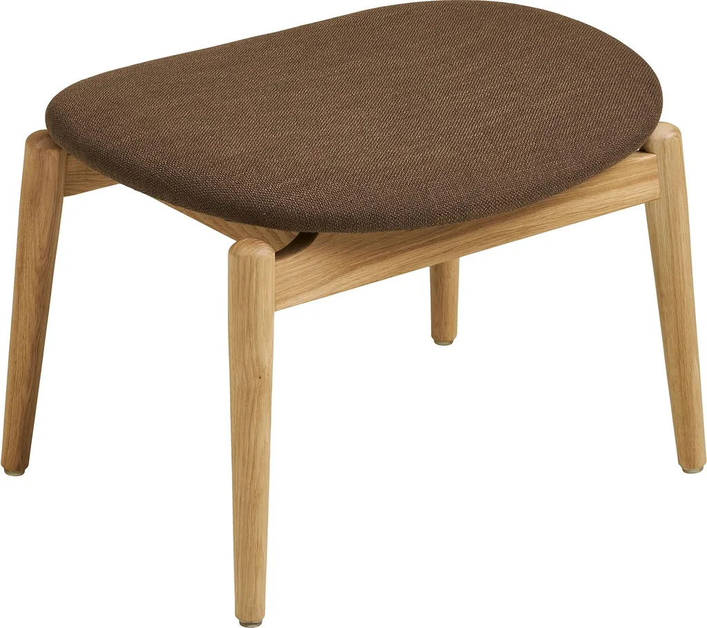 Siège d'Appoint Design House Nordic en Chêne et Tissu Marron 110 kg