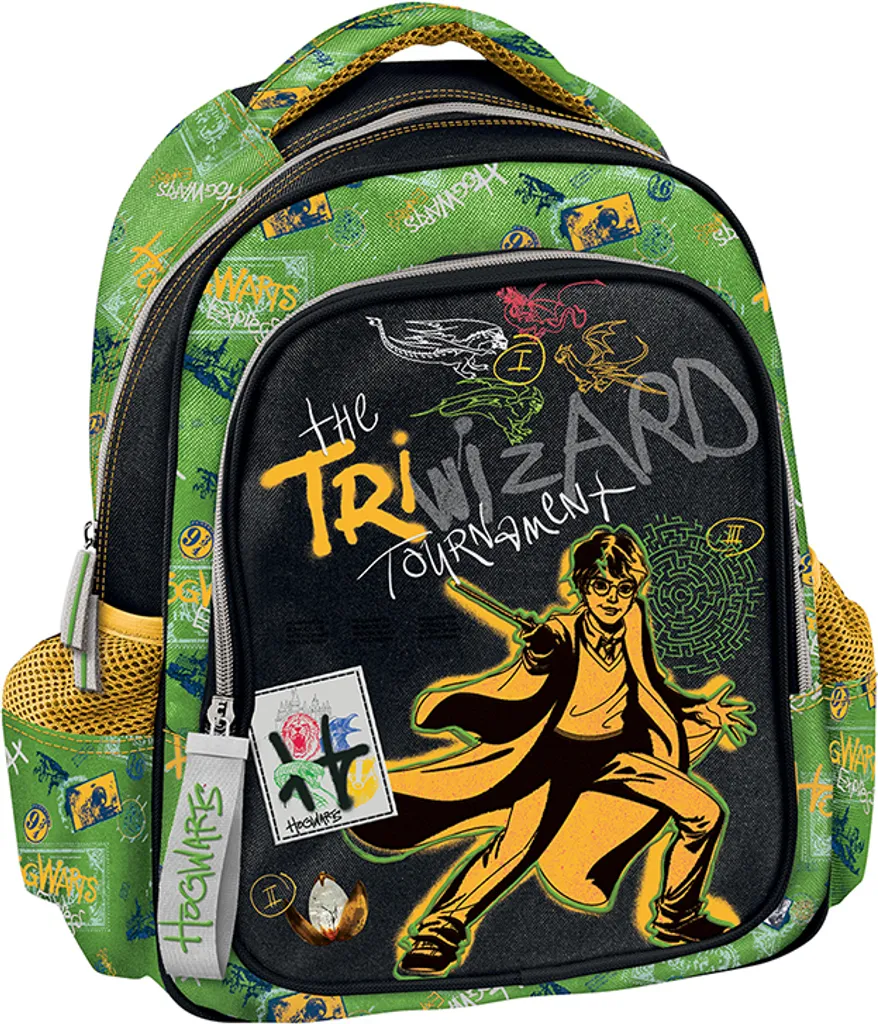 Zainetto Harry Potter Asilo - 24x12x30 cm Resistente e Lavabile