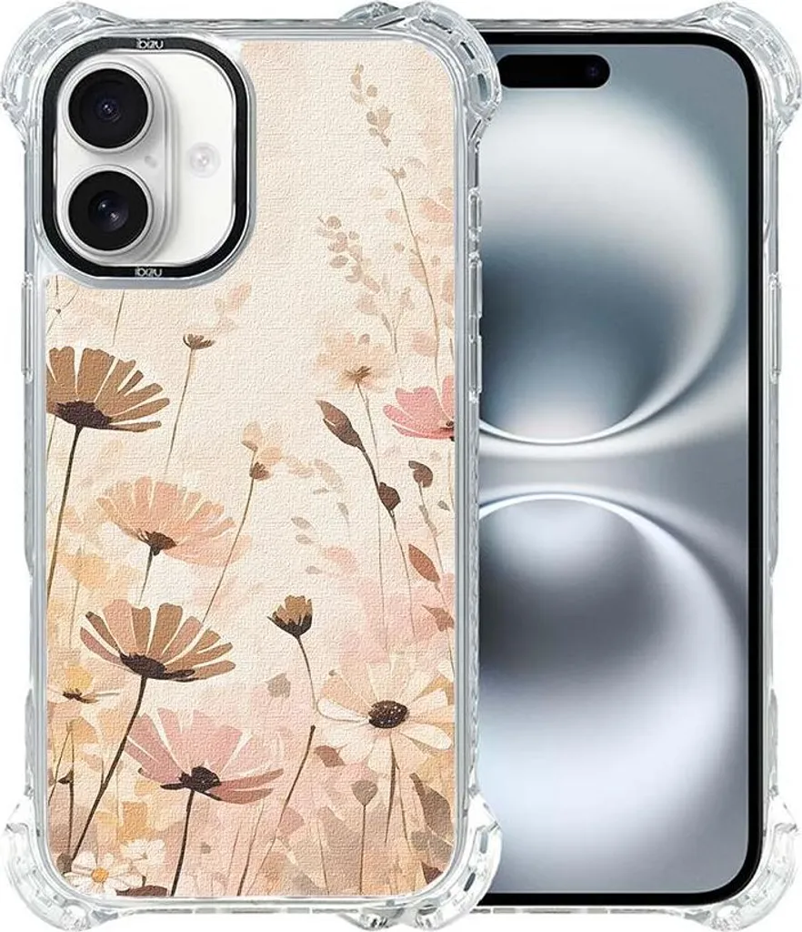 Coque iPhone 16 Plus IBIZU DropGuard Ultra MagSafe Boho Prairie Fleurs - 2